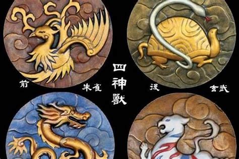 朱雀玄武方位|六大神兽